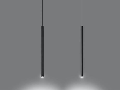 Solo Tube Slim design hanglamp zwart, Huis en Inrichting, Lampen | Plafondlampen, Nieuw, Verzenden