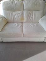 Lederen 2zit, GRATIS, Huis en Inrichting, Zetels | Zetels, Ophalen, Gebruikt