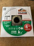 Kreator KRT070220 doorslijpschijf 125x3x22 mm steen, Tuin en Terras, Tuinslangen, Ophalen, Zo goed als nieuw