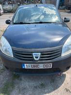 Dacia sandero 1.2essence année 2012 avec 56.000km export, Auto's, Stof, Zwart, 12 cilinders, Blauw