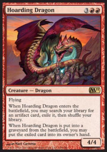 Hoarding Dragon - M11 - MTG - EX beschikbaar voor biedingen