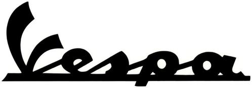 Vespa sticker #1, Motoren, Accessoires | Stickers, Verzenden