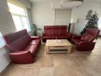 Lederen salon 3-2-relax w.Schillig, Huis en Inrichting, Ophalen, Gebruikt, Leer, Hedendaags