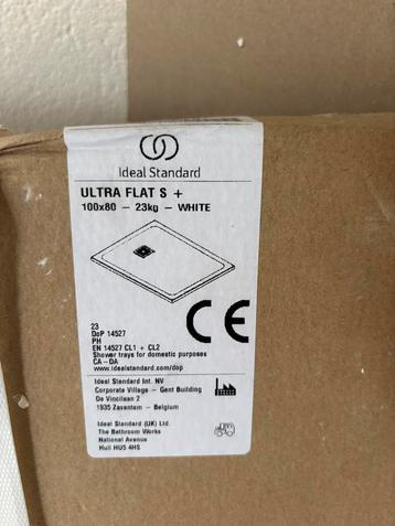 Douchebak ultra flat s + 100 cm x 80 cm ideal standard beschikbaar voor biedingen