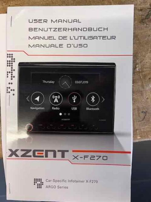 Xzent Navigatie camper, Auto diversen, Autoradio's, Gebruikt, Ophalen