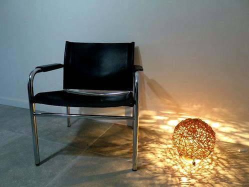 Tafellamp Spaghetti - Rotan - Vintage 1970, Antiek en Kunst, Antiek | Verlichting, Ophalen of Verzenden