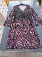jurk nieuw Vila Joy, medium zwart + print oranje,blauw,rood, Neuf, Taille 38/40 (M), Enlèvement ou Envoi, Vila Joy