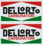 Dellorto Carburatori sticker set #1, Motoren, Verzenden