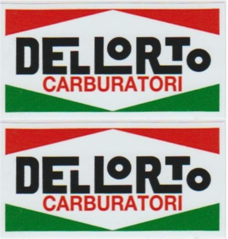 Dellorto Carburatori sticker set #1, Motoren, Accessoires | Stickers, Verzenden