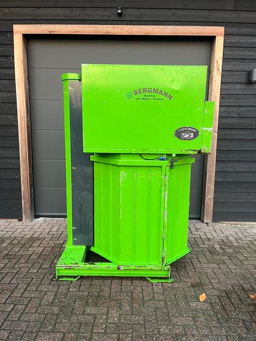 Afvalpers | Balenpers | Papierpers | Bergmann PS8100, Doe-het-zelf en Bouw, Gereedschap | Overige machines, Ophalen of Verzenden