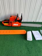 Nieuwe 55CC benzine kettingzaag +50cm zaagblad, Ophalen, Nieuw, Kettingzaag