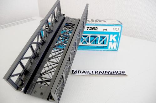 7262 MARKLIN HO - VAKWERKBRUG/TABLIER DE PONT OVP MAERKLIN (, Hobby en Vrije tijd, Modeltreinen | H0, Zo goed als nieuw, Rails