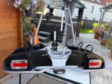 porte velos, Autos : Divers, Porte-vélos, Support d'attelage, 2 vélos, Comme neuf, Enlèvement