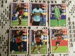6 stickers Panini rode duivels van KELLOGG’s, Enlèvement ou Envoi, Utilisé, Plusieurs autocollants