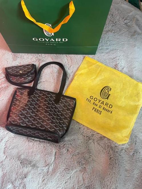 sac goyard anjou, Handtassen en Accessoires, Tassen | Damestassen, Zo goed als nieuw, Handtas, Blauw, Ophalen of Verzenden