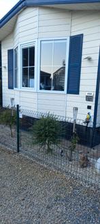 Stacaravan/Chalet op camping Heultje Westerlo aan visvijver