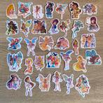 33 matte Winx Club stickers, Ophalen of Verzenden, Nieuw, Strip of Tekenfilm