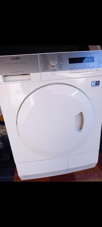 Sèche linge AEG pompe à chaleur, Enlèvement, Comme neuf, Chargeur frontal