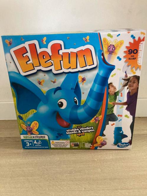 Elefun spelletje, Hobby en Vrije tijd, Gezelschapsspellen | Overige, Gebruikt, Drie of vier spelers, Ophalen