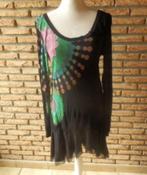 (33) -robe femme t.40 noire - desigual -, Kleding | Dames, Jurken, Maat 38/40 (M), Zwart, Ophalen of Verzenden, Zo goed als nieuw