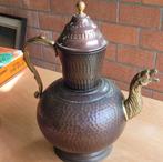 Antieke koperen theepot, Antiek en Kunst, Ophalen