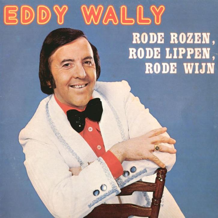 eddy wally rode rozen rode lippen rode wijn, CD & DVD, Vinyles | Néerlandophone, Utilisé, Chanson réaliste ou Smartlap, 12 pouces