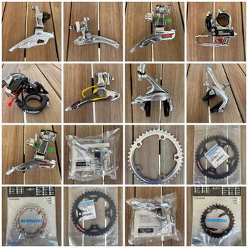 Lot Shimano & Campagnolo Derailleur En Kettingblad (Nieuw), Fietsen en Brommers, Fietsonderdelen, Ophalen of Verzenden, Nieuw