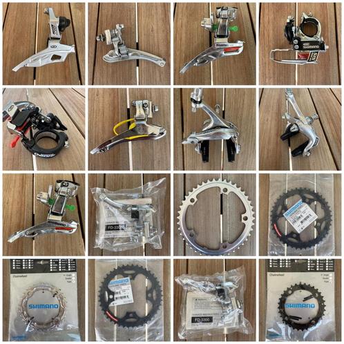 Lot Shimano & Campagnolo Derailleur En Kettingblad (Nieuw), Fietsen en Brommers, Fietsonderdelen, Nieuw, Ophalen of Verzenden