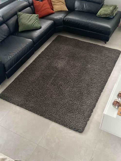 Gezellig hoogpolig wollen tapijt, Huis en Inrichting, Stoffering | Tapijten en Vloerkleden, Zo goed als nieuw, 150 tot 200 cm