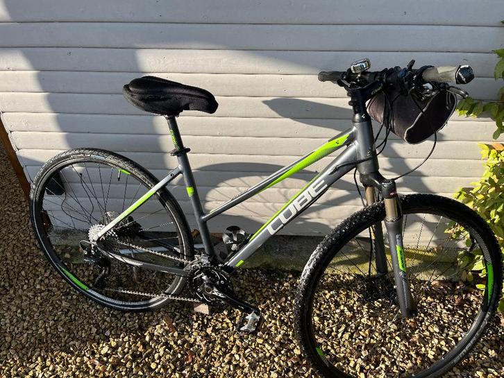 Cube damesfiets, Fietsen en Brommers, Fietsen | Dames | Damesfietsen, Gebruikt, Overige merken, Versnellingen, 50 tot 53 cm, Ophalen