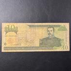 Dominicaanse Rep - 10 Pesos 2001 - P 168 - VF - 519, Ophalen of Verzenden, Zuid-Amerika, Los biljet