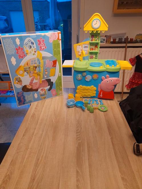 Keukentje van Peppa pig  met 20 PCS, Kinderen en Baby's, Speelgoed | Overig, Gebruikt, Jongen of Meisje, Ophalen