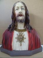 Antiek Jezusbeeld Jean Carli borstbeeld Jezus 1925-1940