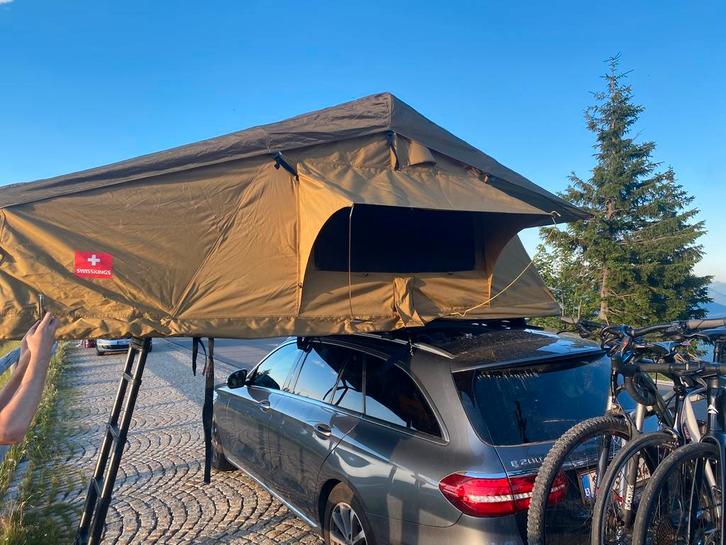 Nieuwe daktenten inclusief ondertent ->nu 1100€  idpv 1350€, Caravans en Kamperen, Tenten, tot en met 4, Nieuw, Ophalen