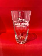 bierglas Bière Wielemans 33cl, Verzamelen, Ophalen of Verzenden, Gebruikt, Glas of Glazen, Overige merken