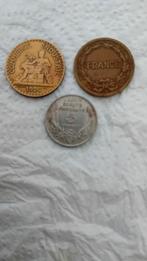 Lot de 3 monnaies française, Timbres & Monnaies, Pièces & Médailles, Enlèvement ou Envoi