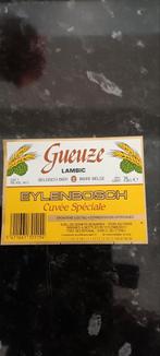 Bieretiket gueuze lambic br eylenbosch Schepdaal, Verzamelen, Ophalen of Verzenden, Zo goed als nieuw