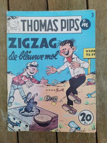 Thomas Pips in Zigzag de blauwe mol, 1967