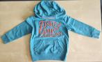 Blauwgroene hoody E-bound dnm, maat 104, Gebruikt, Trui of Vest, Ophalen of Verzenden, Jongen