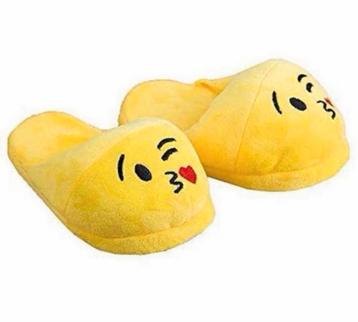 Smiley Pantoffels slippers Emoji maat M 38-39-40-41 nieuw beschikbaar voor biedingen