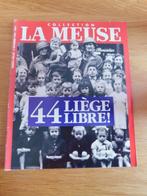 44, Liège Libre - guerre - magazine la Meuse - vécu, Livres, Guerre & Militaire, Magazine La Meuse, Général, Utilisé, Enlèvement ou Envoi