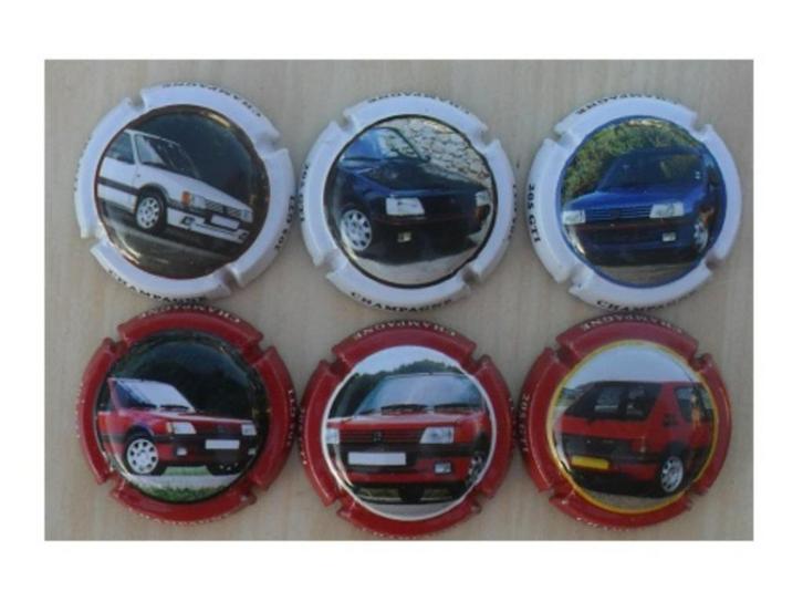 Champagne capsules - Generieken Peugeot 205GTI (GC 191), Verzamelen, Complete verzamelingen en Collecties, Verzenden