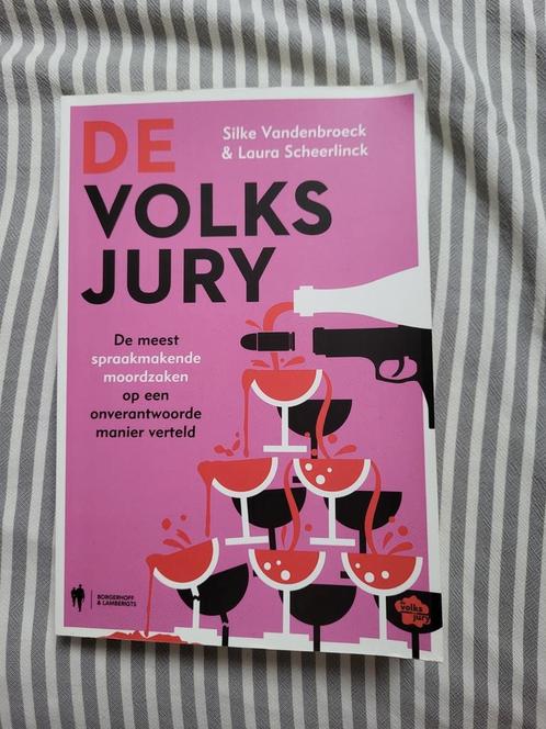 Laura Scheerlinck - De Volksjury, Boeken, Detectives, Zo goed als nieuw, Ophalen of Verzenden