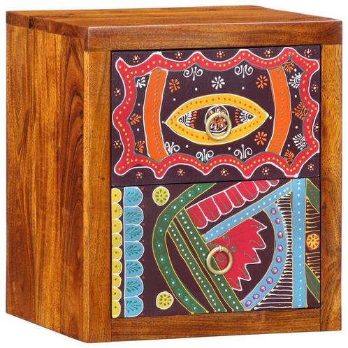Unieke handgemaakte nachtkast – Bohemian stijl | Nieuw, Huis en Inrichting, Slaapkamer | Nachtkastjes, Nieuw, Minder dan 55 cm