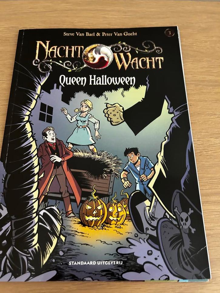 Nachtwacht: strip: Steve Van Bael - Queen Halloween, Livres, BD, Enlèvement ou Envoi