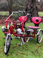 Electrische Duofiets Van raam Fun to Go Silent motor te koop, Fietsen en Brommers, Ophalen of Verzenden