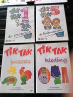 Tik Tak educatieve dvd's 4 stuks, Comme neuf, Enlèvement