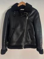 leren warme jas BERSHKA, Kleding | Dames, Jassen | Winter, Ophalen, Zwart, Bershka, Maat 34 (XS) of kleiner