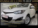 HYUNDAI I20 1.1 CRDI ‼️GARNTIE 1 AN CTOK‼️, Auto's, Voorwielaandrijving, Euro 5, Stof, Zwart