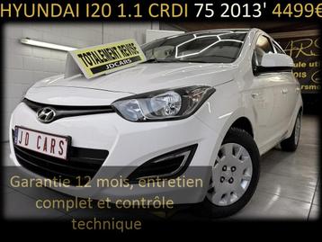 HYUNDAI I20 1.1 CRDI ‼️GARNTIE 1 AN CTOK‼️ beschikbaar voor biedingen